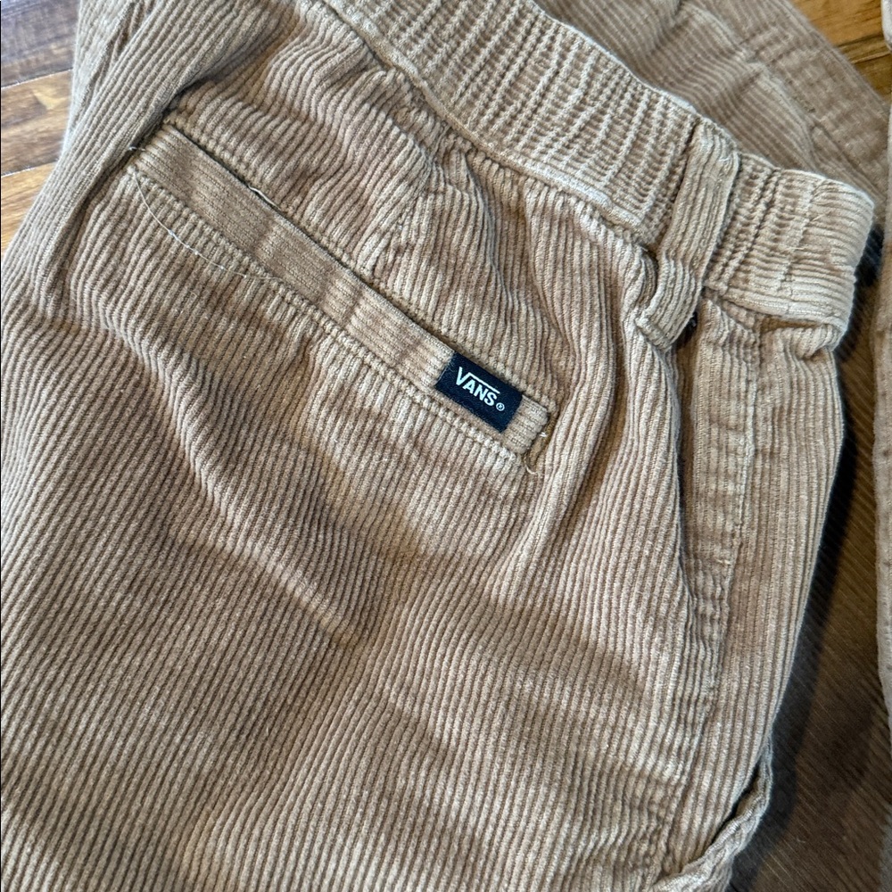 Vans Pants Womens 25 Corduroy Marty Straight Leg High Waisted (e1) - Picture 5 of 5